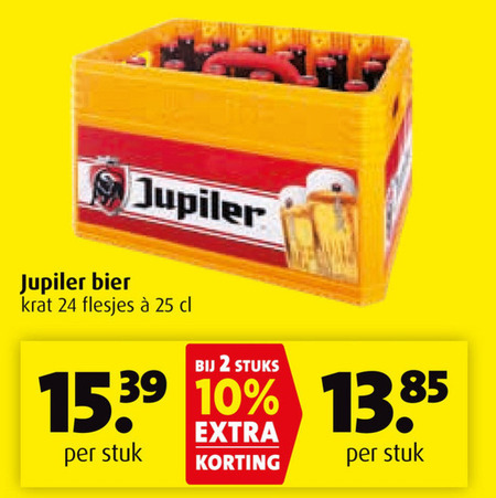 Jupiler   krat bier folder aanbieding bij  Boni - details