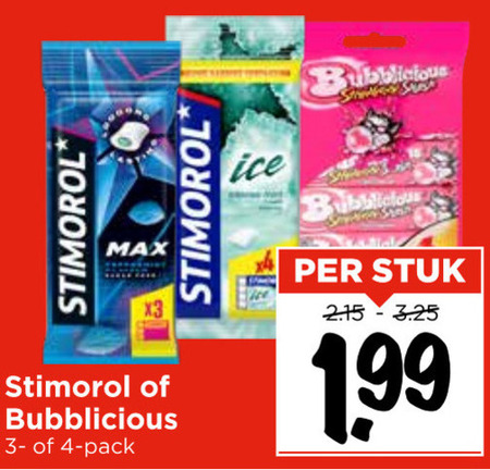 Stimorol   kauwgom folder aanbieding bij  Vomar - details