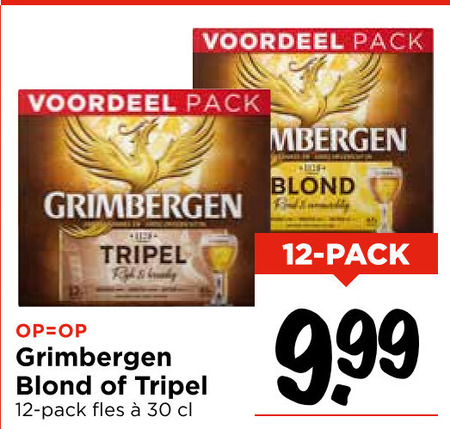 Grimbergen   speciaalbier folder aanbieding bij  Vomar - details