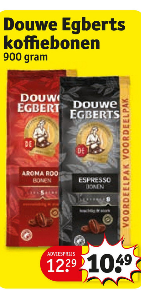 Douwe Egberts   koffiebonen folder aanbieding bij  Kruidvat - details