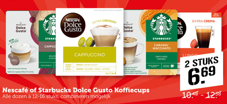 Nescafe   dolce gusto capsules folder aanbieding bij  Coop - details