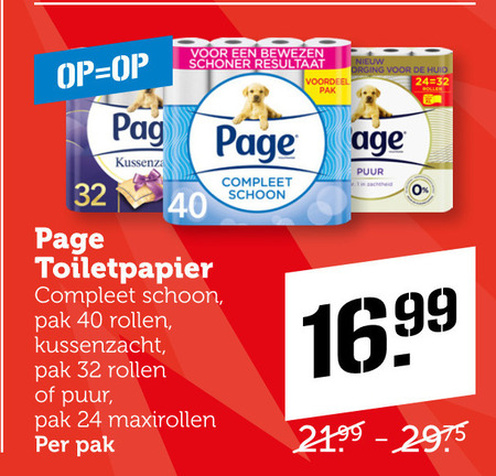 Page   toiletpapier folder aanbieding bij  Coop - details