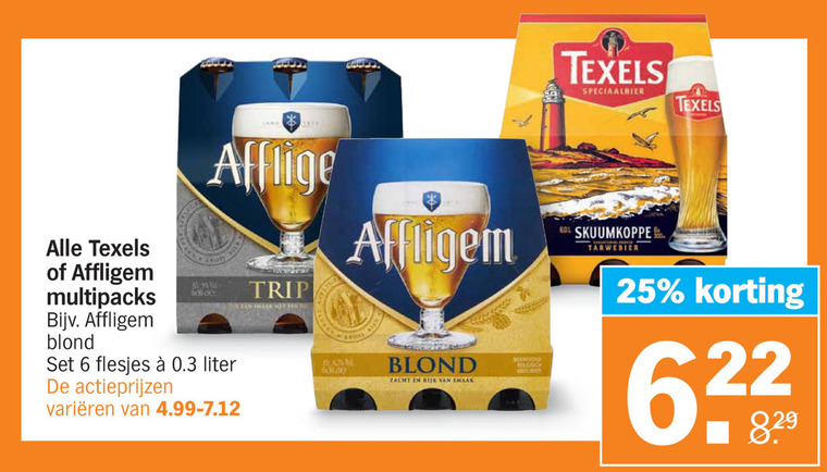 Texels   speciaalbier folder aanbieding bij  Albert Heijn - details