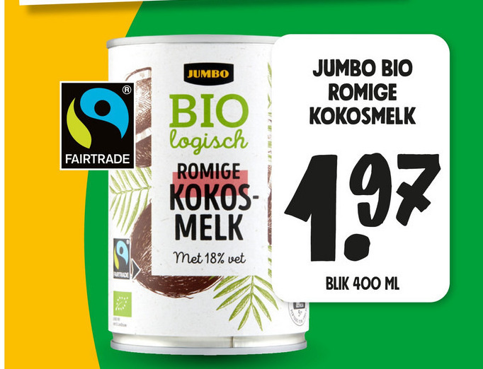 Jumbo Huismerk   kokosmelk folder aanbieding bij  Jumbo - details