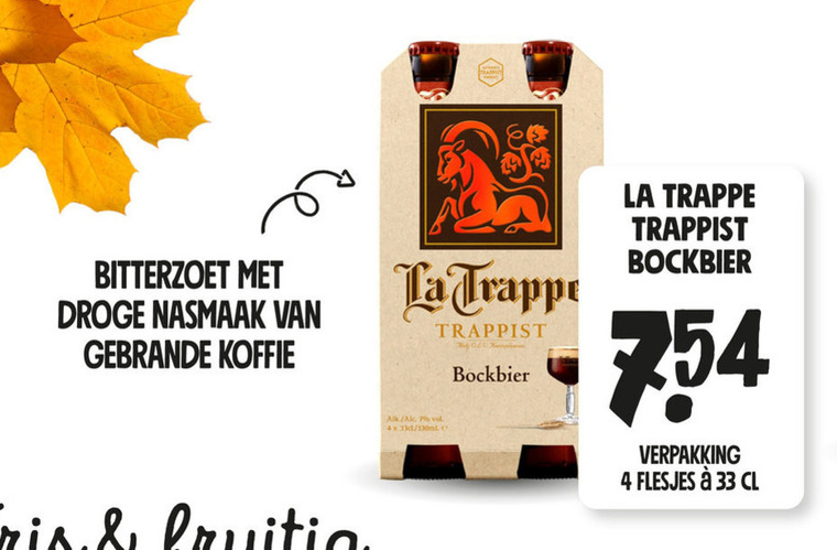 La Trappe   speciaalbier folder aanbieding bij  Jumbo - details