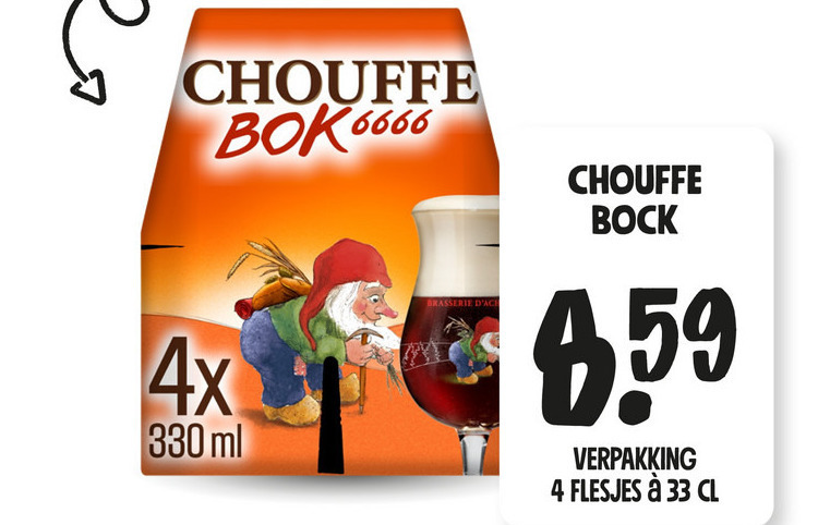 La Chouffe   speciaalbier folder aanbieding bij  Jumbo - details