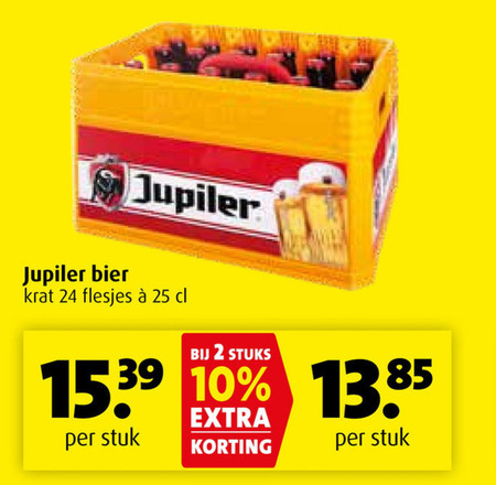 Jupiler   krat bier folder aanbieding bij  Boni - details