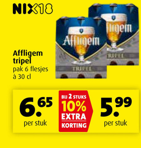 Affligem   speciaalbier folder aanbieding bij  Boni - details