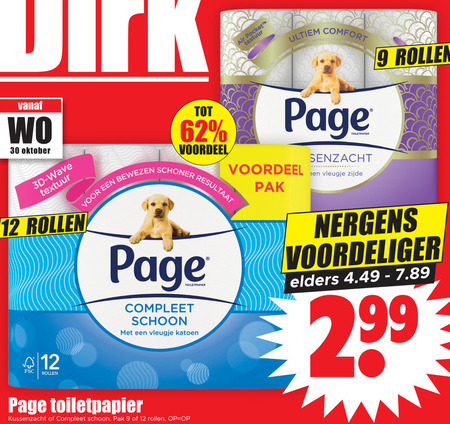 Page   toiletpapier folder aanbieding bij  Dirk - details