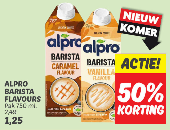 Alpro   soja melk folder aanbieding bij  Dekamarkt - details