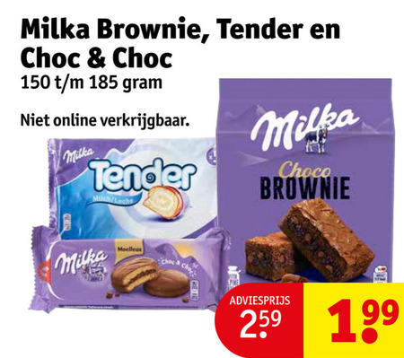 Milka   biscuits, chocolade folder aanbieding bij  Kruidvat - details