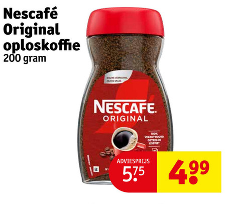 Nescafe   oploskoffie folder aanbieding bij  Kruidvat - details