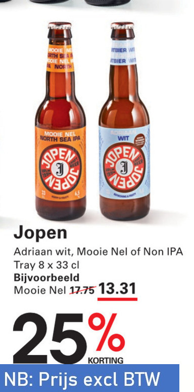 Jopen   speciaalbier folder aanbieding bij  Sligro - details