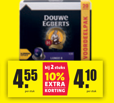 Douwe Egberts   koffiecups folder aanbieding bij  Nettorama - details