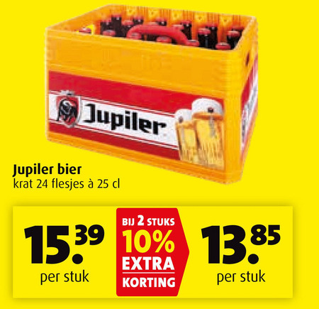 Jupiler   krat bier folder aanbieding bij  Boni - details