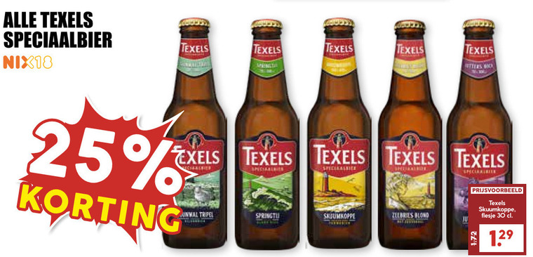 Texels   speciaalbier folder aanbieding bij  MCD Supermarkt Basis - details