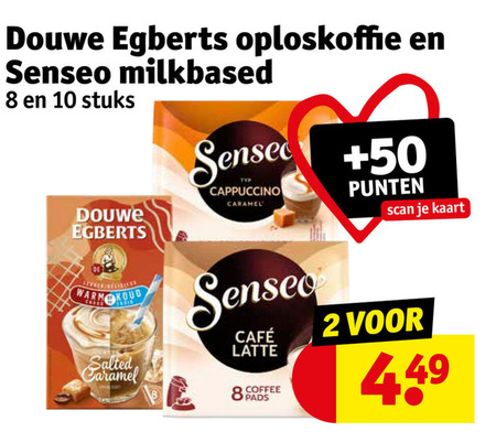 Douwe Egberts Senseo   oploskoffie, koffiepad folder aanbieding bij  Kruidvat - details