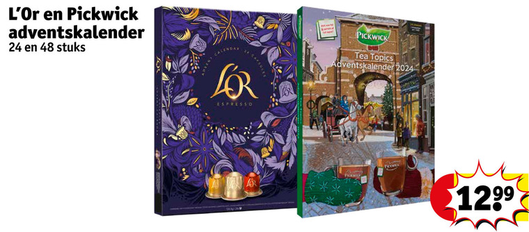 Douwe Egberts L Or   adventskalender, koffiecups folder aanbieding bij  Kruidvat - details