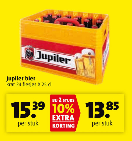 Jupiler   krat bier folder aanbieding bij  Boni - details