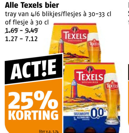 Texels   speciaalbier folder aanbieding bij  Poiesz - details