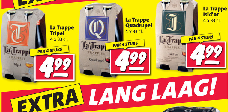 La Trappe   speciaalbier folder aanbieding bij  Nettorama - details