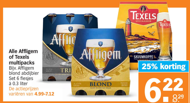 Affligem   speciaalbier folder aanbieding bij  Albert Heijn - details