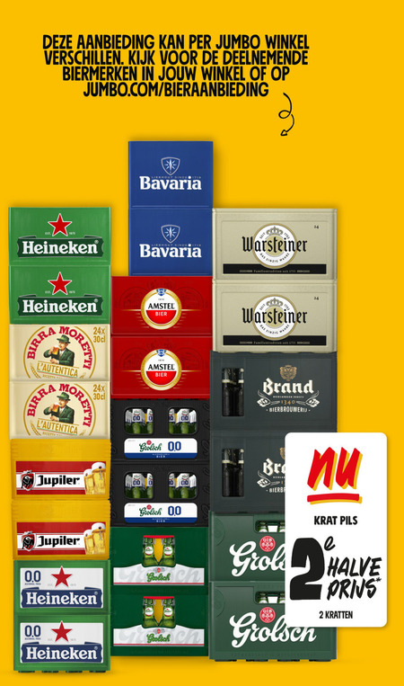 Bavaria   krat bier folder aanbieding bij  Jumbo - details