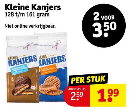 Kanjers   stroopwafels folder aanbieding bij  Kruidvat - details