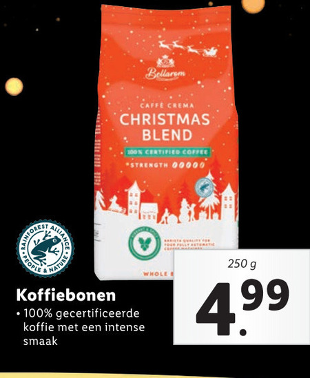 Bellarom   koffiebonen folder aanbieding bij  Lidl - details