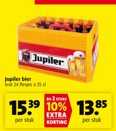 Jupiler   krat bier folder aanbieding bij  Boni - details