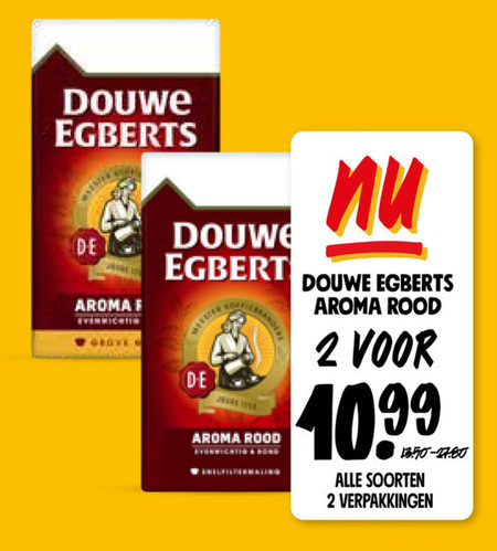 Douwe Egberts   koffie folder aanbieding bij  Jumbo - details