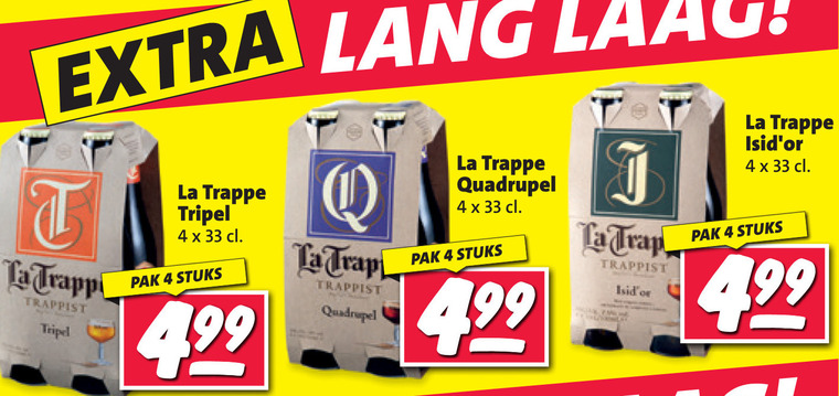 La Trappe   speciaalbier folder aanbieding bij  Nettorama - details