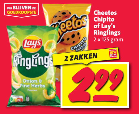 Cheetos   zoutje folder aanbieding bij  Nettorama - details