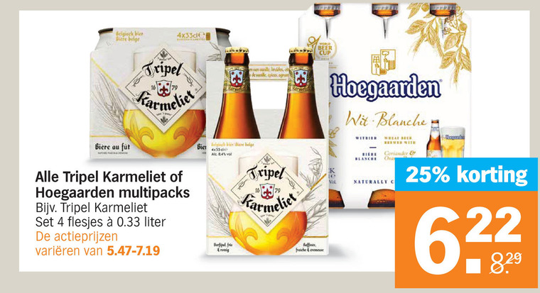 Karmeliet   speciaalbier folder aanbieding bij  Albert Heijn - details