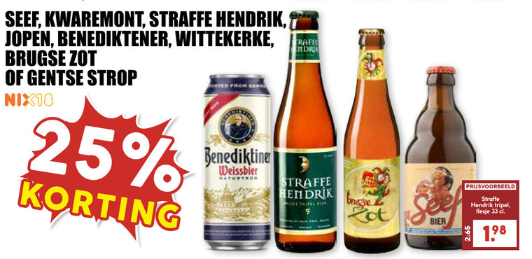 Brugse Zot   speciaalbier folder aanbieding bij  MCD Supermarkt Basis - details