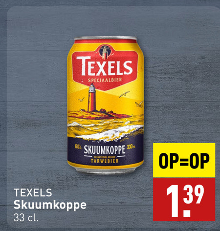 Texels   speciaalbier folder aanbieding bij  Aldi - details