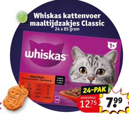 Whiskas   kattenvoer folder aanbieding bij  Kruidvat - details