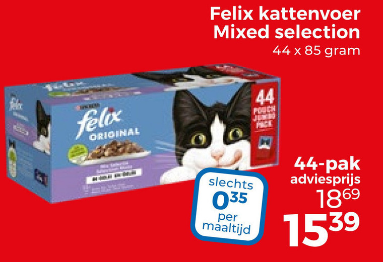 Felix   kattenvoer folder aanbieding bij  Trekpleister - details