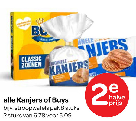 Buys   stroopwafels folder aanbieding bij  Spar - details