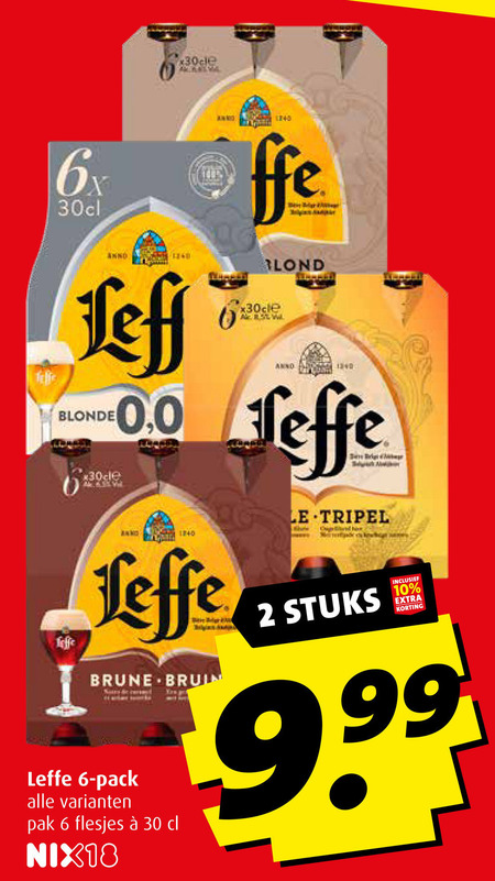 Leffe   speciaalbier folder aanbieding bij  Boni - details