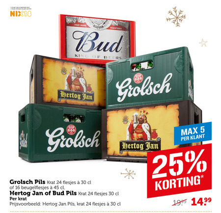 Grolsch   krat bier folder aanbieding bij  Coop - details