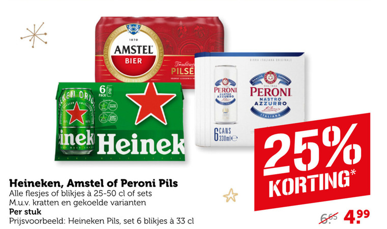 Amstel   blikje bier, speciaalbier folder aanbieding bij  Coop - details