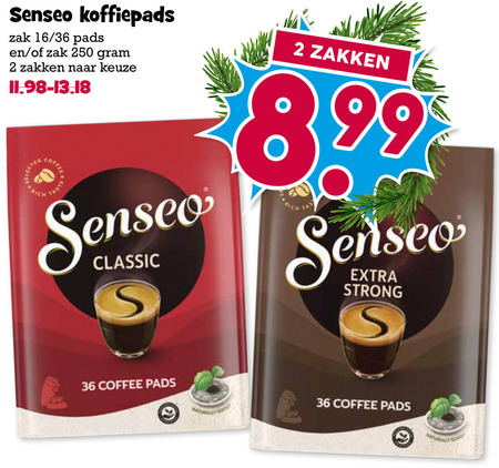 Douwe Egberts Senseo   koffiepad folder aanbieding bij  Boons Markt - details