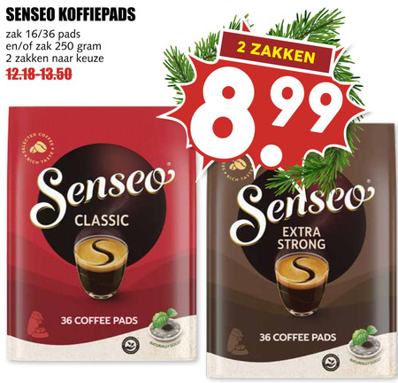 Douwe Egberts Senseo   koffiepad folder aanbieding bij  MCD Supermarkt Basis - details