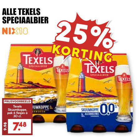 Texels   speciaalbier folder aanbieding bij  MCD Supermarkt Basis - details