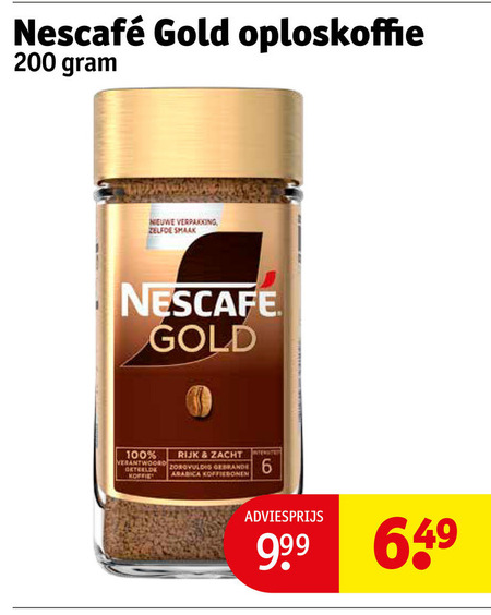 Nescafe   oploskoffie folder aanbieding bij  Kruidvat - details