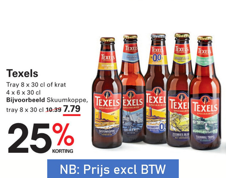 Texels   speciaalbier folder aanbieding bij  Sligro - details