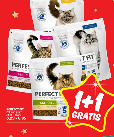 Perfect Fit   kattenvoer folder aanbieding bij  Dekamarkt - details