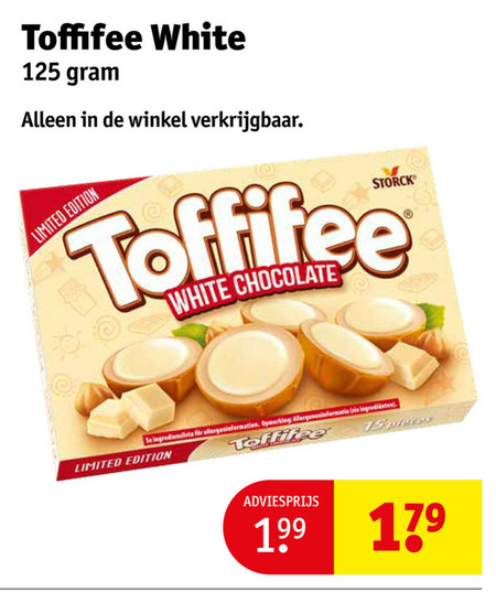 Toffifee   chocolade folder aanbieding bij  Kruidvat - details