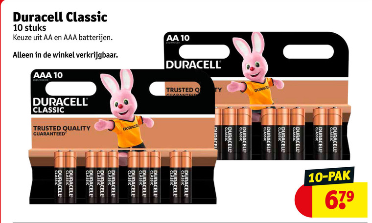 Duracell   batterij folder aanbieding bij  Kruidvat - details